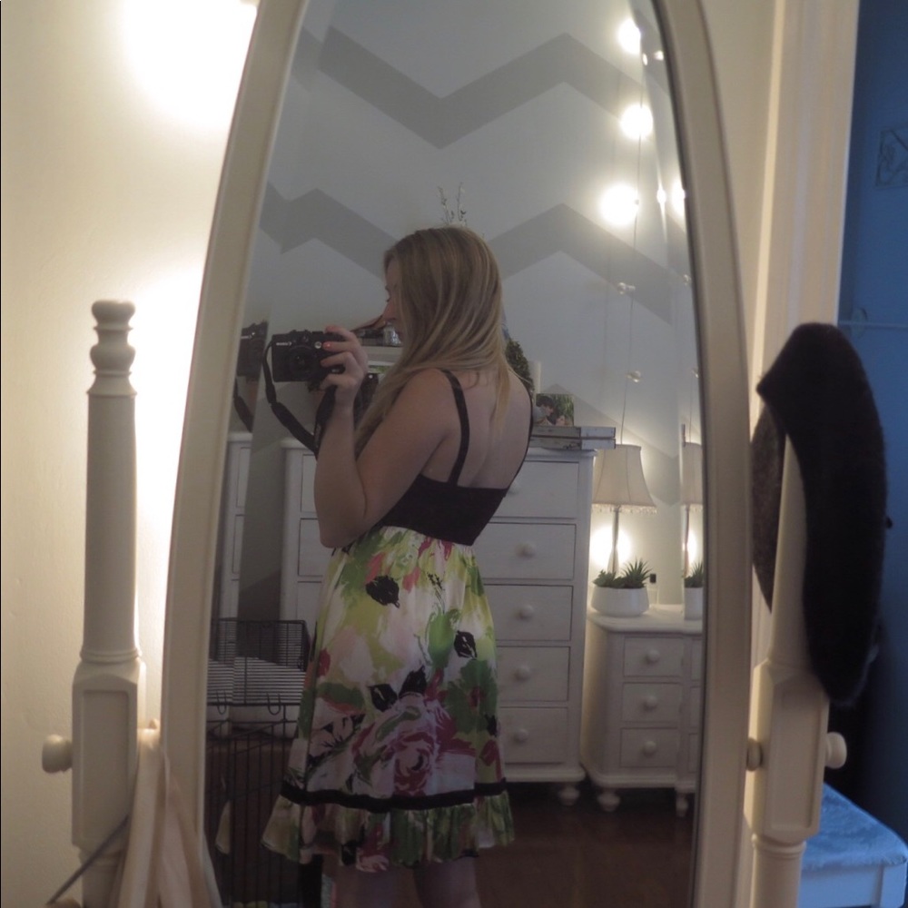 Bebe 100% silk dress